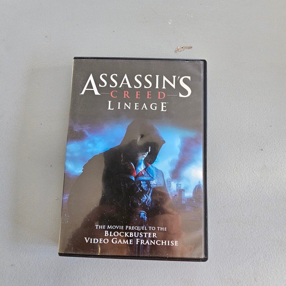 Assassins Creed Lineage DVD Movie Prequel Ubisoft Giovanni Auditore Flatiron